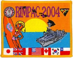 Carrier Air Wing 14 (CVW-14) Western Pacific Cruise 2004
Established as Carrier Air Group Fourteen (CVG-14) in Jul 1950. Redesignated Carrier Air Wing Fourteen (CVW-14) on 20 Dec 1963-. 

Squadrons: Fighter Squadron THIRTY ONE (VF-31) (F-14D), Strike Fighter Squadron TWENTY FIVE (VFA-25) (F/A-18C), Strike Fighter Squadron ONE ONE THREE (VFA-113) (F/A-18E), Strike Fighter Squadron ONE ONE FIVE (VFA-115) (F/A-18C), Tactical Electronic Warfare Squadron ONE THREE NINE (VAQ-139) (EA-6B), Carrier Airborne Early Warning Squadron ONE ONE THREE (VAW-113)(E-2C) & Helicopter Anti-Submarine Squadron FOUR (HS-4) (HH/SH-60H/F)

Western Pacific/Indian Ocean, 24 May-1 Nov 2004, Exercise Northern Edge '04, RIMPAC 2004, Operation Enduring Freedom

