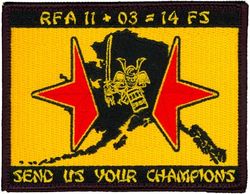 14th Fighter Squadron Exercise RED FLAG ALASKA 2011-03
