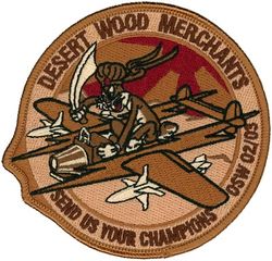 14th Fighter Squadron Operation SOUTHERN WATCH 2002-2003
Keywords: desert