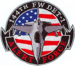 144th Fighter Wing Detachment 1 Alert Force F-16
