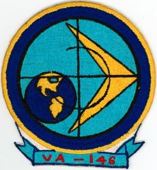 Attack Squadron 146 (VA-146)
VA-146 "Blacktails"
1956-1960
Grumman F9F-8 Cougar.
Grumman F9F-6 Panther.
Grumman F9F-5 Panther.
North American FJ-4B Fury

