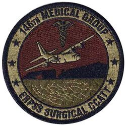 146th Medical Group En Route Patient Staging System Surgical Critical Care Air Transport Team
Keywords: OCP