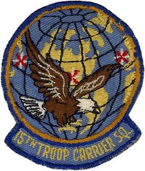 15th Troop Carrier Squadron, Heavy
Constituted 15th Transport Squadron on 20 Nov 1940. Activated on 4 Dec 1940. Redesignated 15th Troop Carrier Squadron on 4 Jul 1942. Inactivated on 31 Jul 1945. Activated on 30 Sep 1946. Redesignated: 15th Troop Carrier Squadron, Medium, on 1 Jul 1948; 15th Troop Carrier Squadron, Heavy, on 15 Aug 1948; 15th Military Airlift Squadron on 8 Jan 1966; 15th Airlift Squadron on 1 Jan 1992. Inactivated on 26 Jul 1993. Activated on 1 Oct 1993-.
