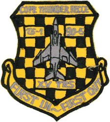 15th Tactical Reconnaissance Squadron Exercise COPE THUNDER 1990-05
