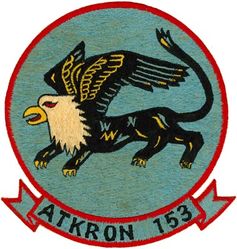 Attack Squadron 153 (VA-153)
VA-153 "Blue Tail Flies"
1956- late 1950's
Grumman F9F-8 Cougar
Douglas A4D-1 (A-4A); A4D-2 (A-4B) Skyhawk 

