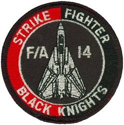 Fighter Squadron 154 (VF-154) F-14 Tomcat
Established as Reserve Fighter Bomber Squadron SEVEN ZERO EIGHT (VFB-718) on 1 Jul 1946. Redesignated Fighter Squadron SIX EIGHT A (VF-68A) on 15 Nov 1946; Reserve Fighter Squadron EIGHT THREE SEVEN (VF-837) “The Grand Slammers” in Aug 1948, called to active duty on 1 Feb 1951; Fighter Squadron ONE FIVE FOUR (VF-154) “Black Knights” on 4 Feb 1953; Strike Fighter Squadron ONE FIVE FOUR (VF-154) on 1 Oct 2003-.

Grumman F-14A Tomcat, 1983-2003

Deployments:
21 Feb 1985-24 Aug 1985 USS Constellation (CV-64) CVW-14, F-14A, WestPac/ Indian Ocean
4 Sep 1986-20 Oct 1986 USS Constellation (CV-64) CVW-14, F-14A, NorPac
11 Apr 1987-13 Oct 1987 USS Constellation (CV-64) CVW-14, F-14A, WestPac/ Indian Ocean
1 Dec 1988-1 Jun 1989 USS Constellation (CV-64) CVW-14, F-14A, WestPac/ Indian Ocean
16 Sep 1989-19 Oct 1989 USS Constellation (CV-64) CVW-14, F-14A, NorPac
23 Jun 1990-20 Dec 1990 USS Independence (CV-62) CVW-14, F-14A, Western Pacific/Indian Ocean/Persian Gulf
15 Apr 1992-13 Oct 1992 USS Independence (CV-62) CVW-5, F-14A, Western Pacific/Indian Ocean/Arabian Gulf
15 Apr 1993-25 Mar 1993 USS Independence (CV-62) CVW-5, F-14A, Western Pacific
11 May 1993-1 Jul 1993 USS Independence (CV-62) CVW-5, F-14A, Western Pacific
17 Nov 1993-17 Mar 1994 USS Independence (CV-62) CVW-5, F-14A, Western Pacific/Indian Ocean/Persian Gulf/ Somalia
19 Jul 1994-29 Aug 1994 USS Independence (CV-62) CVW-5, F-14A, Western Pacific
19 Aug 1995-18 Nov 1995 USS Independence (CV-62) CVW-5, F-14A, Western Pacific/Indian Ocean/Arabian Gulf
9 Feb 1996-27 Mar 1996 USS Independence (CV-62) CVW-5, F-14A, Western Pacific
15 Feb 1997-10 Jun 1997 USS Independence (CV-62) CVW-5, F-14A, Western Pacific
23 Jan 1998-5 Jun 1998 USS Independence (CV-62) CVW-5, F-14A, Western Pacific
11 Oct 1999-25 Aug 1999 Kitty Hawk (CV-63) CVW-5, F-14A, Western Pacific/Indian Ocean/Arabian Gulf
11 Apr 2000-5 Jun 2000 Kitty Hawk (CV-63) CVW-5, F-14A, Western Pacific
26 Sep 2000-20 Nov 2000 Kitty Hawk (CV-63) CVW-5, F-14A, Western Pacific
2 Mar 2001-11 Jun 2001 Kitty Hawk (CV-63) CVW-5, F-14A, Western Pacific
15 Apr 2002-5 Jun 2002 Kitty Hawk (CV-63) CVW-5, F-14A, Western Pacific
25 Oct 2002-13 Dec 2002 Kitty Hawk (CV-63) CVW-5, F-14A, Western Pacific
23 Jan 2003-6 May 2003 Kitty Hawk (CV-63) CVW-5, F-14A, Arabian Sea/Persian Gulf

