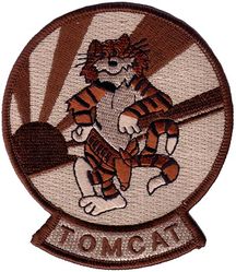 Fighter Squadron 154 (VF-154) F-14 Tomcat
Established as Reserve Fighter Bomber Squadron SEVEN ZERO EIGHT (VFB-718) on 1 Jul 1946. Redesignated Fighter Squadron SIX EIGHT A (VF-68A) on 15 Nov 1946; Reserve Fighter Squadron EIGHT THREE SEVEN (VF-837) “The Grand Slammers” in Aug 1948, called to active duty on 1 Feb 1951; Fighter Squadron ONE FIVE FOUR (VF-154) “Black Knights” on 4 Feb 1953; Strike Fighter Squadron ONE FIVE FOUR (VF-154) on 1 Oct 2003-.

Grumman F-14A Tomcat, 1983-2003

Deployments:
21 Feb 1985-24 Aug 1985 USS Constellation (CV-64) CVW-14, F-14A, WestPac/ Indian Ocean
4 Sep 1986-20 Oct 1986 USS Constellation (CV-64) CVW-14, F-14A, NorPac
11 Apr 1987-13 Oct 1987 USS Constellation (CV-64) CVW-14, F-14A, WestPac/ Indian Ocean
1 Dec 1988-1 Jun 1989 USS Constellation (CV-64) CVW-14, F-14A, WestPac/ Indian Ocean
16 Sep 1989-19 Oct 1989 USS Constellation (CV-64) CVW-14, F-14A, NorPac
23 Jun 1990-20 Dec 1990 USS Independence (CV-62) CVW-14, F-14A, Western Pacific/Indian Ocean/Persian Gulf
15 Apr 1992-13 Oct 1992 USS Independence (CV-62) CVW-5, F-14A, Western Pacific/Indian Ocean/Arabian Gulf
15 Apr 1993-25 Mar 1993 USS Independence (CV-62) CVW-5, F-14A, Western Pacific
11 May 1993-1 Jul 1993 USS Independence (CV-62) CVW-5, F-14A, Western Pacific
17 Nov 1993-17 Mar 1994 USS Independence (CV-62) CVW-5, F-14A, Western Pacific/Indian Ocean/Persian Gulf/ Somalia
19 Jul 1994-29 Aug 1994 USS Independence (CV-62) CVW-5, F-14A, Western Pacific
19 Aug 1995-18 Nov 1995 USS Independence (CV-62) CVW-5, F-14A, Western Pacific/Indian Ocean/Arabian Gulf
9 Feb 1996-27 Mar 1996 USS Independence (CV-62) CVW-5, F-14A, Western Pacific
15 Feb 1997-10 Jun 1997 USS Independence (CV-62) CVW-5, F-14A, Western Pacific
23 Jan 1998-5 Jun 1998 USS Independence (CV-62) CVW-5, F-14A, Western Pacific
11 Oct 1999-25 Aug 1999 Kitty Hawk (CV-63) CVW-5, F-14A, Western Pacific/Indian Ocean/Arabian Gulf
11 Apr 2000-5 Jun 2000 Kitty Hawk (CV-63) CVW-5, F-14A, Western Pacific
26 Sep 2000-20 Nov 2000 Kitty Hawk (CV-63) CVW-5, F-14A, Western Pacific
2 Mar 2001-11 Jun 2001 Kitty Hawk (CV-63) CVW-5, F-14A, Western Pacific
15 Apr 2002-5 Jun 2002 Kitty Hawk (CV-63) CVW-5, F-14A, Western Pacific
25 Oct 2002-13 Dec 2002 Kitty Hawk (CV-63) CVW-5, F-14A, Western Pacific
23 Jan 2003-6 May 2003 Kitty Hawk (CV-63) CVW-5, F-14A, Arabian Sea/Persian Gulf

