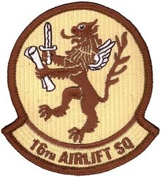 16th Airlift Squadron
Keywords: desert