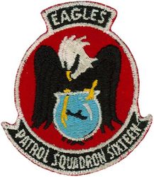 Patrol Squadron 16 (VP-16)
Established as Reserve Patrol Squadron NINE HUNDRED SIX (VP-906) in May 1946.  Redesignated Medium Seaplane Squadron FIFTY SIX  (VP-ML-56) on 15 November 1946.  Redesignated Patrol Squadron SEVEN HUNDRED  FORTY ONE (VP-741) in February 1950.  Redesignated Patrol Squadron SIXTEEN (VP-16) on  4 February 1953, the third squadron to be assigned the  VP-16 designation.

Lockheed PV-2/PBY-5A/PBY-6A Harpoon, 1946-1950
Lockheed P2V-2/3/5/5F Neptune, 1950-1962
Lockheed SP-2E Neptune, 1962-1964
Lockheed P-3A/A DIFAR/C/C UII.5/C UIIIR, 1964-2012
Boeing P-8A Poseidon, 2012-.

Insignia (2nd) “Eagle” approved by CNO on 30 Oct 1953.


