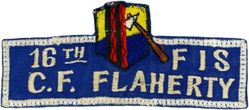 16th Fighter-Interceptor Squadron Name Tag
