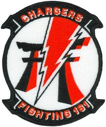 Fighter Squadron 161 (VF-161) 
VF-161 "Chargers" 
1982-1988
Established as VF-161 on 1 Sep 1960; VFA-161 on 1 Jun 1986-1 Apr 1988.
McDonnell Douglas F-4 B/N/J/S Phantom II
