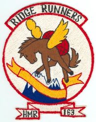Marine Helicopter Transport Squadron 163 (HMR-163) 
HMR-163 "Ridge Runners"
1951-1956
Sikorsky HRS-1, 2, 3/CH-19
