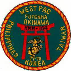 Marine Medium Helicopter Squadron 164 (HMM-164) Western Pacific 1977-1978
