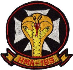 Marine Attack Helicopter Squadron 169 (HMA-169)
HMA-169 "Vipers"
1968-1986
AH-1G Cobra
AH-1J Sea Cobra
