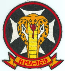 Marine Attack Helicopter Squadron 169 (HMA-169)
HMA-169 "Vipers"
1968-1986
AH-1G Cobra
AH-1J Sea Cobra
