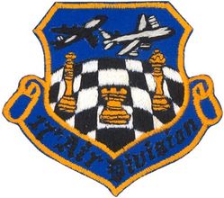 17th Air Division 
Unofficial/unapproved modified design, replacing the missile from the 17 AD's previous mission with two aircraft.
