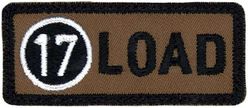 17th Special Operations Squadron Loadmaster Pencil Pocket Tab
