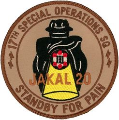 17th Special Operations Squadron Crew 20
Keywords: desert