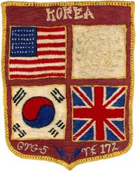Fighter Squadron 172 (VF-172) CVG-5 Korea
VA-172 "Blue Bolts"
Established as VBF-82 on 20 Aug 1945; VF-18A on 15 Nov 1946; VF-171 on 11 Aug 1948; VA-172 on 1 Nov 1955-15 Jan 1971. 

Grumman F8F Bearcat
McDonnell FH-1 Phantom
McDonnell F2H-1/2 Banshee
