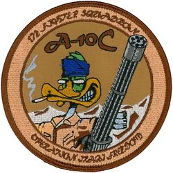 172d Fighter Squadron A-10C Operation IRAQI FREEDOM
Keywords: desert