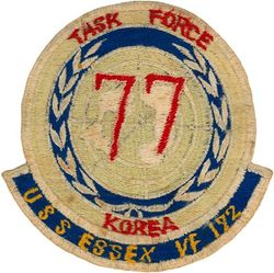 Fighter Squadron 172 (VF-172) Task Force 77 Korea
VA-172 "Blue Bolts"
1950
Established as VBF-82 on 20 Aug 1945; VF-18A on 15 Nov 1946; VF-171 on 11 Aug 1948; VA-172 on 1 Nov 1955-15 Jan 1971. 
Grumman F8F
McDonnell FH-1 Phantom
McDonnell F2H-1/2 Banshee
