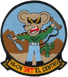 Attack Squadron 174 (VA-174) El Centro Detachment
VA-174 "Hellrazors"
1980's-1988
Vought A-7E Corsair II
