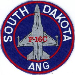 175th Fighter Squadron F-16C
