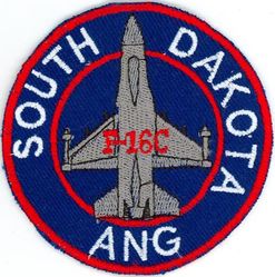 175th Fighter Squadron F-16C

