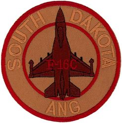 175th Fighter Squadron F-16C
Keywords: desert