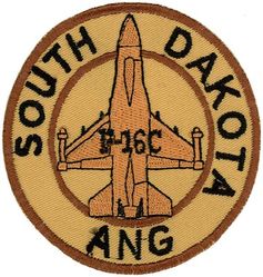 175th Fighter Squadron F-16C
Keywords: desert