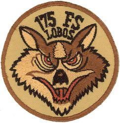 175th Fighter Squadron 
Keywords: desert