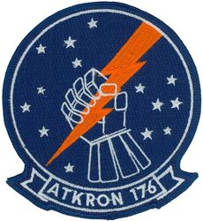 Attack Squadron 176 (VA-176) 
VA-176 "Thunderbolts"
1980's-1992
Grumman A-6E; KA-6D Intruder
