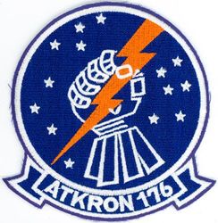 Attack Squadron 176 (VA-176) 
VA-176 "Thunderbolts"
1980's-1992
Grumman A-6E; KA-6D Intruder
