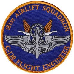 181st Airlift Squadron C-130 Flight Engineer
