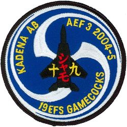 19th Expeditionary Fighter Squadron Air Expeditionary Force 2004-5
