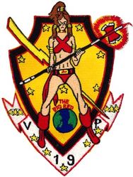Patrol Squadron 19 Morale
VP-19 "Big Red"
1960s
Established as VP-907 on 4 Jul 1946; VP-ML-57 on 15 Nov 1946; VP-871) in Feb 1950 VP-19 (3rd VP-19) on 4 Feb 1953-31 August 1991.
Lockheed P-3A/B Orion
