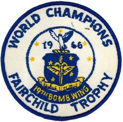 19th Bombardment Wing, Heavy Fairchild Trophy 1966
