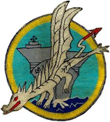 Fighter Squadron 192 (VF-192)
Established as Fighter Squadron ONE HUNDRED FIFTY THREE (VF-153) on 26 Mar 1945. Redesignated Fighter Squadron FIFTEEN A (VF-15A) on 15 Nov 1946; Fighter Squadron ONE HUNDRED FIFTY ONE (VF-151) on 15 Jul 1948; Fighter Squadron ONE HUNDRED NINETY TWO (VF-192) "Flying Dragons" on 15 Feb 1950; Attack Squadron ONE HUNDRED NINETY TWO (VA-192) on 15 Mar 1956; Strike Fighter Squadron ONE HUNDRED NINETY TWO (VFA-192) on 10 Jan 1986.
Insignia approved on 8 Aug 1950.
Deployments:
11 Jan-13 Jun 1950 USS Boxer (CV-21) CVG-19, Grumman F8F-2 Bearcat, WestPac Cruise
9 Nov 1950-9 Jun 1951 USS Princeton (CVA-37) CVG-19, Vought F4U-4 Corsair, WestPac/Korea Cruise
21 Mar-3 Nov 1952 USS Princeton (CVA-37) CVG-19, Vought F4U-4 Corsair, WestPac/Korea Cruise
14 Sep 1953-22 Apr 1954 USS Oriskany (CVA-34) CVG-19, Grumman F9F-5 Panther, WestPac Cruise
2 Mar-21 Sep 1955 USS Oriskany (CVA-34) CVG-19, Grumman F9F-5 Panther, WestPac Cruise

