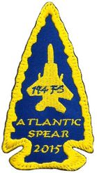 194th Fighter Squadron Exercise ATLANTIC SPEAR 2015

