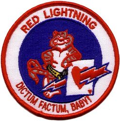 Fighter Squadron 194 (VF-194) (4th) F-14 Tomcat
Established as Fighter Squadron NINETY ONE (VF-91) (2nd) on 26 Mar 1952. Redesignated Fighter Squadron ONE HUNDRED NINETY FOUR (VF-194) (3rd) “Red Lightning” on 1 Aug 1963. Disestablished on 1 Mar 1978. Reestablished on 1 Dec 1986. Disestablished on 29 Apr 1988.

Grumman F-14A Tomcat, 1986-1988

Deployments.
24 Jul 1987-5 Aug 1987	USS Enterprise (CVN-65) CVW-10, F-14A, NorPac

