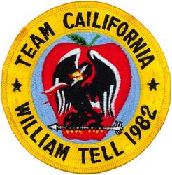194th Fighter-Interceptor Squadron William Tell Competition 1982
Taiwan made.
