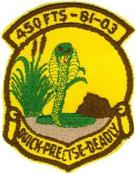 Class 1981-03 Undergraduate Navigator Training 
