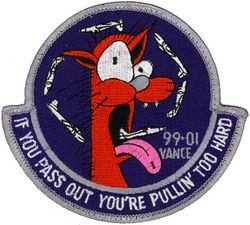 Class 1999-01 Joint Specialized Undergraduate Pilot Training
Keywords: Bill the Cat