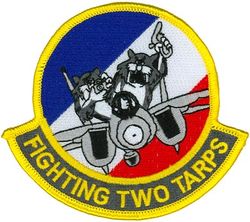 Fighter Squadron 2 (VF-2) F-14 Tomcat
Established as Fighter Squadron TWO (VF-2) "Bounty Hunters" on 14 Oct 1972. Redesignated Strike Fighter Squadron TWO (VFA-2) on 1 Jul 2003-.

Grumman F-14A/D Tomcat, 1972-2003

17 Sep 1974-20 May 1975, USS Enterprise (CVAN-65), CVW-14, F-14A	
30 Jul 1976-28. March 1977, USS Enterprise (CVAN-65), CVW-14, F-14A	
4 Apr 1978-30 Oct 1978, USS Enterprise (CVAN-65), CVW-14	F-14A	
10 Sep 1980-5 May 1981, USS Ranger (CV-61), CVW-2, F-14A	
7 Apr 1982-18 Oct 1982, USS Ranger (CV-61), CVW-2, F-14A	
13 Jan 1984-1 Aug 1984, USS Kitty Hawk (CV-63), CVW-2, 	F-14A	
18 Aug 1986-20 Oct 1986, USS Ranger (CV-61), CVW-2, F-14A	
2 Mar 1987-29 Apr 1987, USS Ranger (CV-61), CVW-2, F-14A	
14 Jul 1987-30 Dec 1987, USS Ranger (CV-61), CVW-2, F-14A	
24 Feb 1989-24 Aug 1989, USS Ranger (CV-61), CVW-2, F-14A	
8 Dec 1990-8 Jun 1991, USS Ranger (CV-61), CVW-2, F-14A	
1 Aug 1992-31 Jan 1993, USS Ranger (CV-61), CVW-2, F-14A	
6 May 1994-30 Jun 1994, USS Constallation (CV-64), CVW-2, F-14D	
10 Nov 1994-10 May 1995, USS Constallation (CV-64), CVW-2, F-14D	
1 Apr 1997-1 Oct 1997, 	USS Constallation (CV-64), CVW-2, F-14D	
18 Jun 1999-18 Dec 1999, USS Constallation (CV-64), CVW-2, F-14D	
16 Mar 2001-15 Sep 2001, USS Constallation (CV-64), CVW-2, F-14D	
2 Nov 2002-2 Jun 2003, 	USS Constallation (CV-64), CVW-2, F-14D

