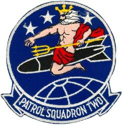 Patrol Squadron 2 (VP-2)
VP-2
1957-1969
Established as VB-130 on 1 Mar 1943. Redesignated VPB-130 on 1 Oct 1944; VP-130 on 15 May 1946; VP-ML-2 on 15 Nov 1946; VP-2 (2nd) on 1 Sep 1948-30 Sep 1969.
Lockheed P2V-7/SP-2H Neptune

