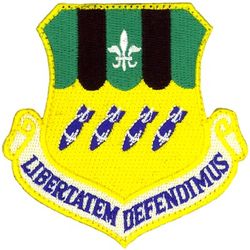 2d Bomb Wing
Translation: LIBERTATEM DEFENDIMUS = Liberty We Defend 
