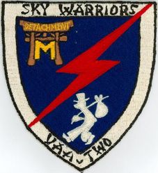 Heavy Attack Squadron 2 (VAH-2) Detachment M Western Pacific Cruise
Established as Heavy Attack Squadron 2 (VAH-2) “Royal Rampants” on1 Nov 1955. Redesignated as VAQ-132 on 1 Nov 1968.

19 Nov 1966-6 Jul 1967, USS Enterprise (CVAN-65), CVW-9, Douglas A-3B Skywarrior

