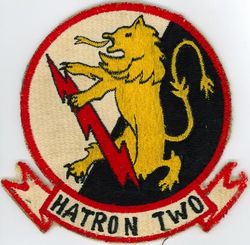 Heavy Attack Squadron 2 (VAH-2)
Established as Heavy Attack Squadron 2 (VAH-2) “Royal Rampants” on1 Nov 1955. Redesignated as VAQ-132 on 1 Nov 1968.

Lockheed TV-2 SeaStar, 1955-1956
Lockheed P2V-3B/5F Neptune, 955-1956
Douglas F3D-2T Skyknight, 1956
Douglas A3D-1 Skywarrior, 1956-1968


