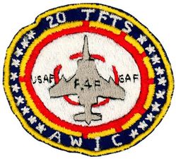 20th Tactical Fighter Training Squadron F-4F Advanced Weapons Instructor Course
