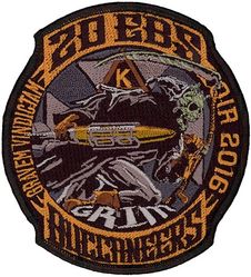 20th Expeditionary Bomb Squadron Operation INHERENT RESOLVE 2016
Keywords: desert